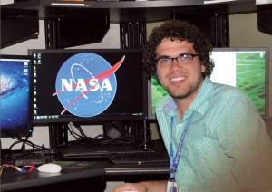 Nick Spear, a math and computer science major, landed a summer internship working with NASA's Computer Crimes Division.