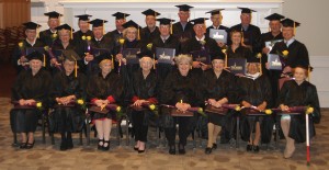 Last October during Homecoming 2012, several alumni put on a graduation cap and gown and received a commemorative diploma presented by President Troy Paino as part of the annual Golden Alumni Diploma Ceremony.