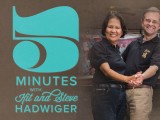 Stephen and Mariquit “Kit” Hadwiger have been teaching in the University’s Nursing Department for 21 and 20 years respectively.