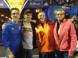 Faculty members Royce Kallerud and Paul Yoder completed the first Boston Marathon since the fatal bombing at the 2013 event.