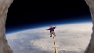 Flat Spike in Space
