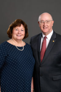 Lunsford and his wife